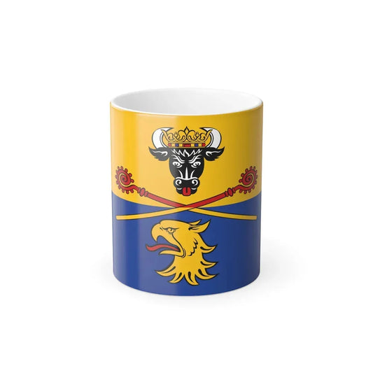 Flag of Rostock Germany - Color Changing Coffee Mug 11oz - Go Mug Yourself