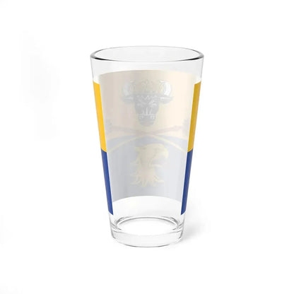 Flag of Rostock Germany - Pint Glass 16oz - Go Mug Yourself