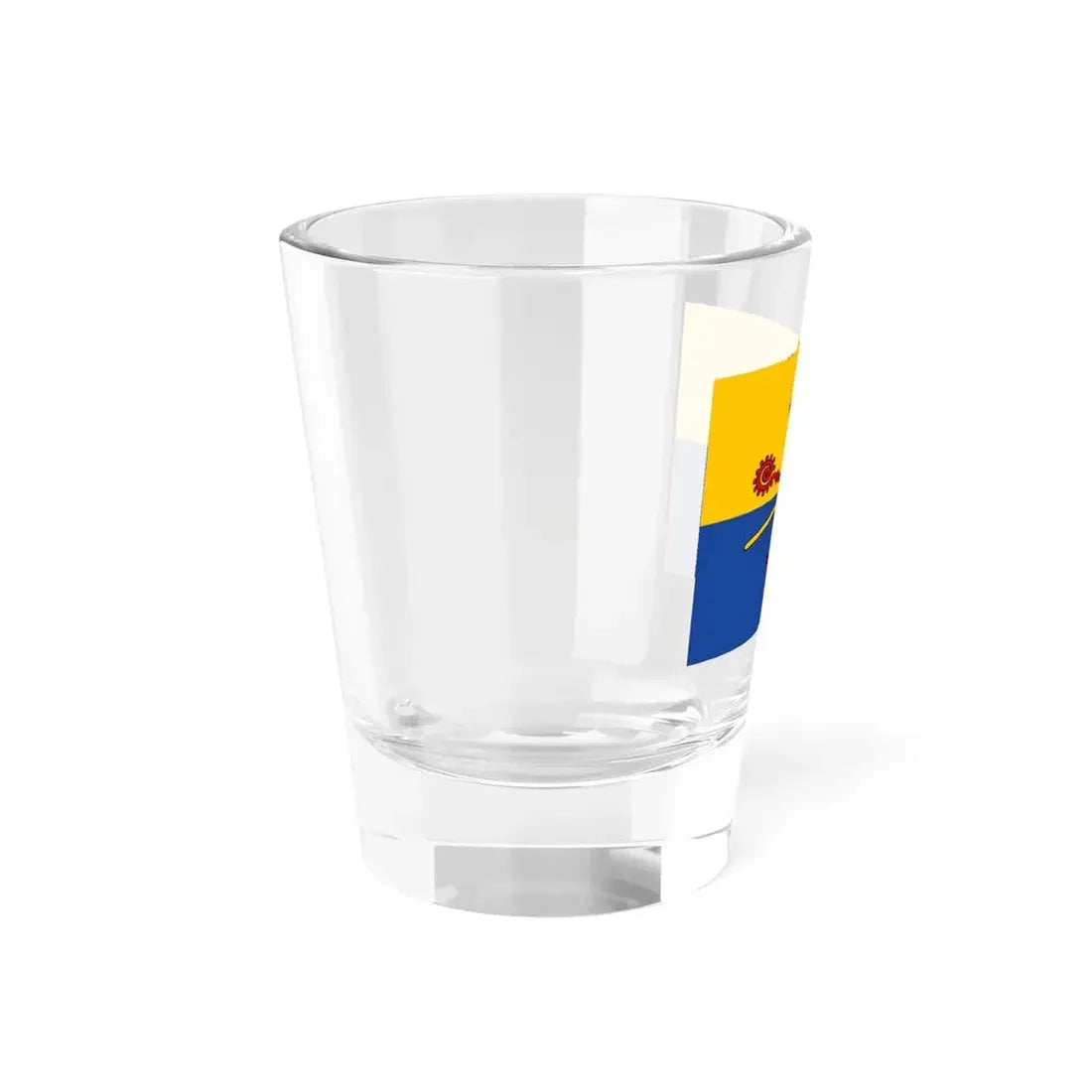 Flag of Rostock Germany - Shot Glass 1.5oz - Go Mug Yourself