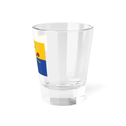 Flag of Rostock Germany - Shot Glass 1.5oz - Go Mug Yourself