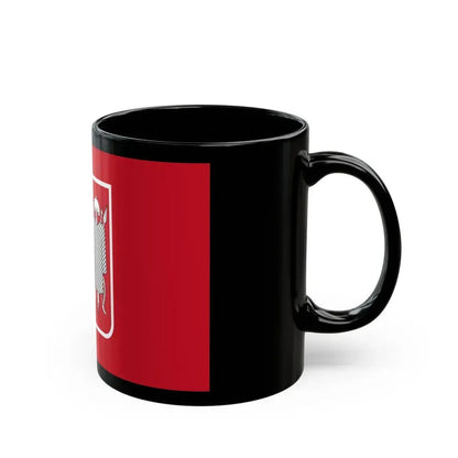 Flag of Rostov na Donu Russia - Black Coffee Mug - Go Mug Yourself