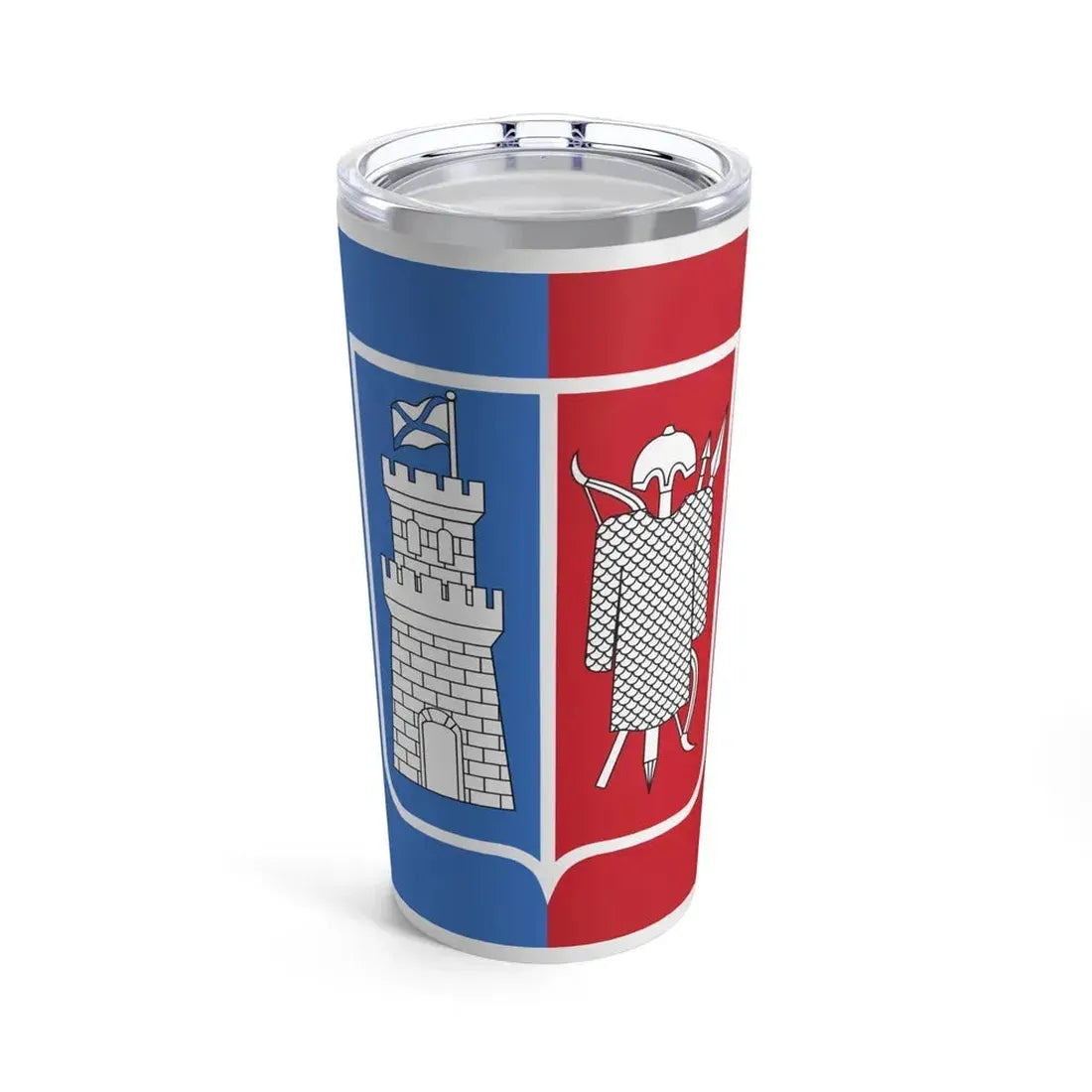 Flag of Rostov na Donu Russia - Tumbler 20oz 20oz - Go Mug Yourself