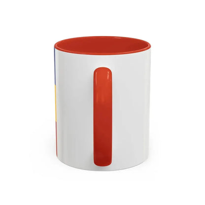 Flag of Rostov Oblast Russia - Accent Coffee Mug - Go Mug Yourself