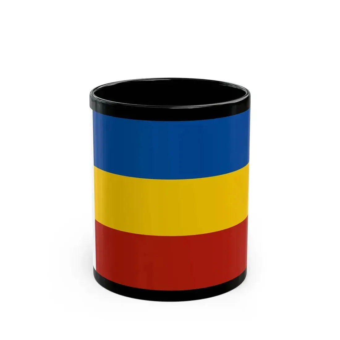 Flag of Rostov Oblast Russia - Black Coffee Mug 11oz - Go Mug Yourself