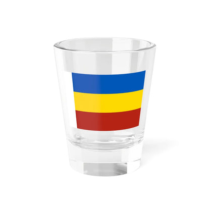 Flag of Rostov Oblast (Russia) Shot Glass 1.5oz 1.5oz - Go Mug Yourself