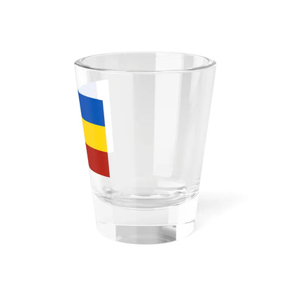Flag of Rostov Oblast (Russia) Shot Glass 1.5oz - Go Mug Yourself