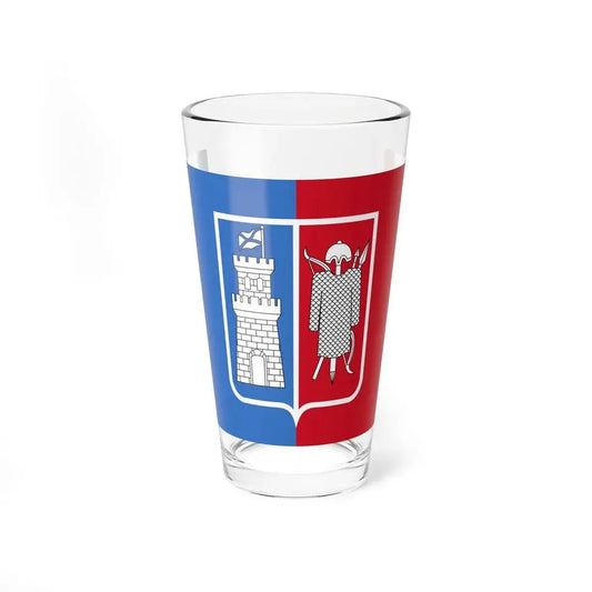 Flag of Rostov on Don Russia - Pint Glass 16oz 16oz - Go Mug Yourself