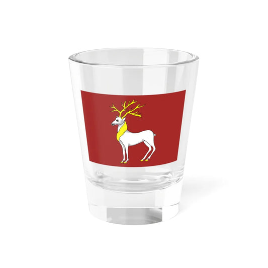 Flag of Rostov (Russia) Shot Glass 1.5oz 1.5oz - Go Mug Yourself