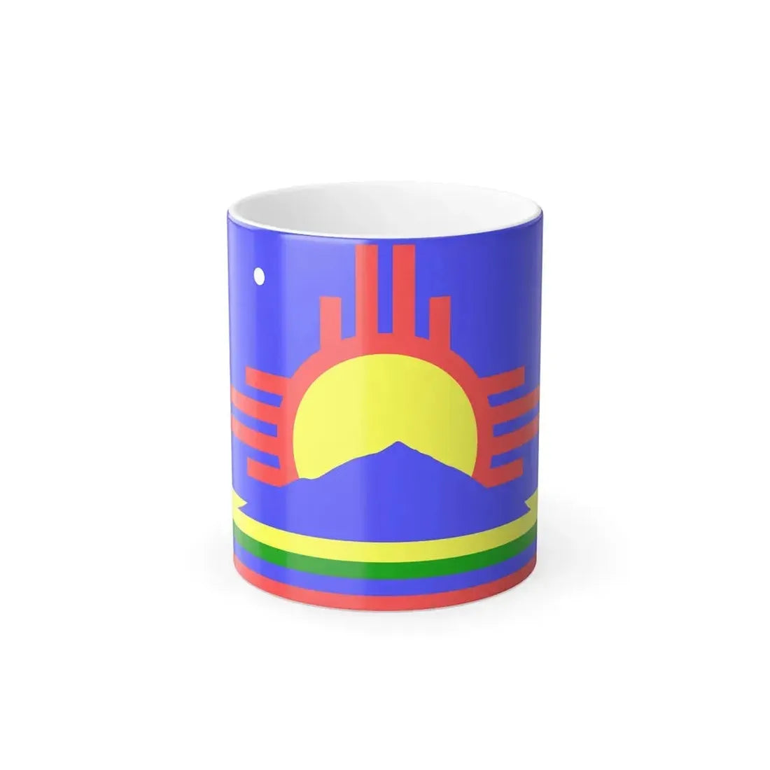 Flag of Roswell, New Mexico - Color Changing Coffee Mug 11oz - Go Mug Yourself
