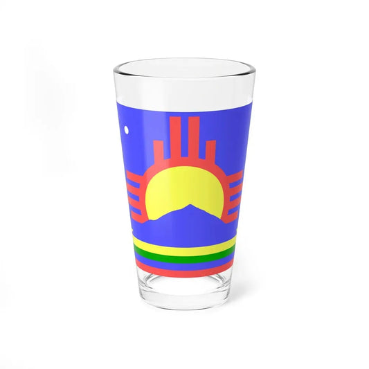 Flag of Roswell, New Mexico - Pint Glass 16oz 16oz - Go Mug Yourself