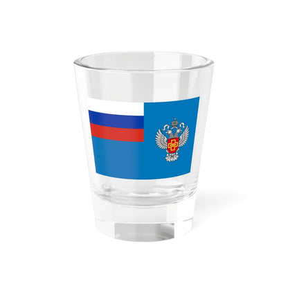 Flag of Roszdravnadzor (Russia) Shot Glass 1.5oz 1.5oz - Go Mug Yourself