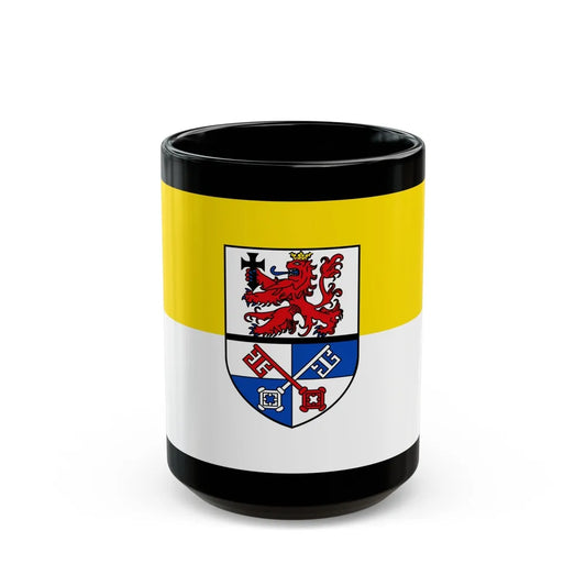 Flag of Rotenburg Germany - Black Coffee Mug-15oz-Go Mug Yourself