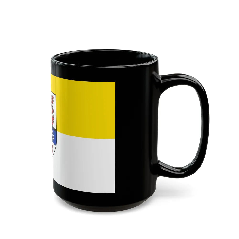 Flag of Rotenburg Germany - Black Coffee Mug-Go Mug Yourself