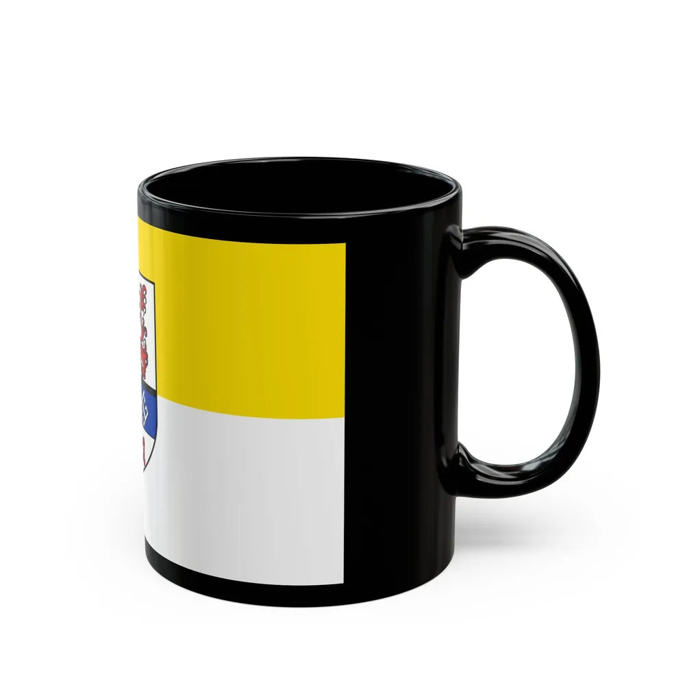 Flag of Rotenburg Germany - Black Coffee Mug-Go Mug Yourself