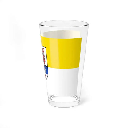 Flag of Rotenburg Germany - Pint Glass 16oz - Go Mug Yourself