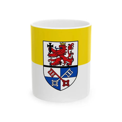 Flag of Rotenburg Germany - White Coffee Mug 11oz - Go Mug Yourself