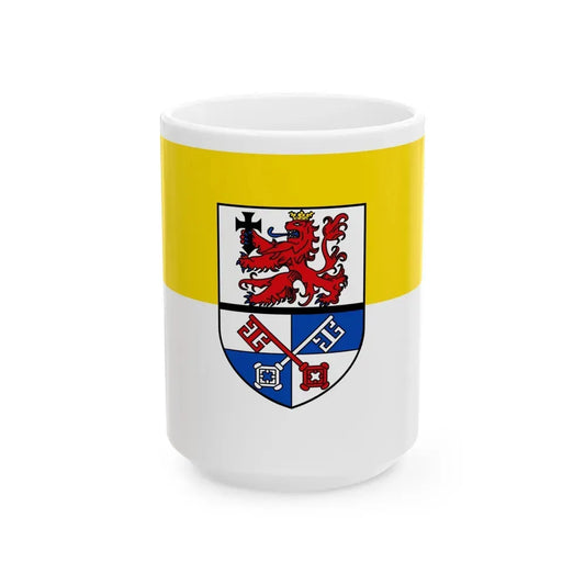 Flag of Rotenburg Germany - White Coffee Mug 15oz - Go Mug Yourself