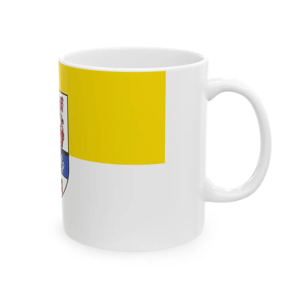 Flag of Rotenburg Germany - White Coffee Mug-Go Mug Yourself