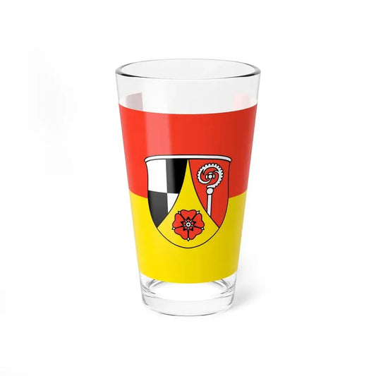 Flag of Roth Germany - Pint Glass 16oz 16oz - Go Mug Yourself