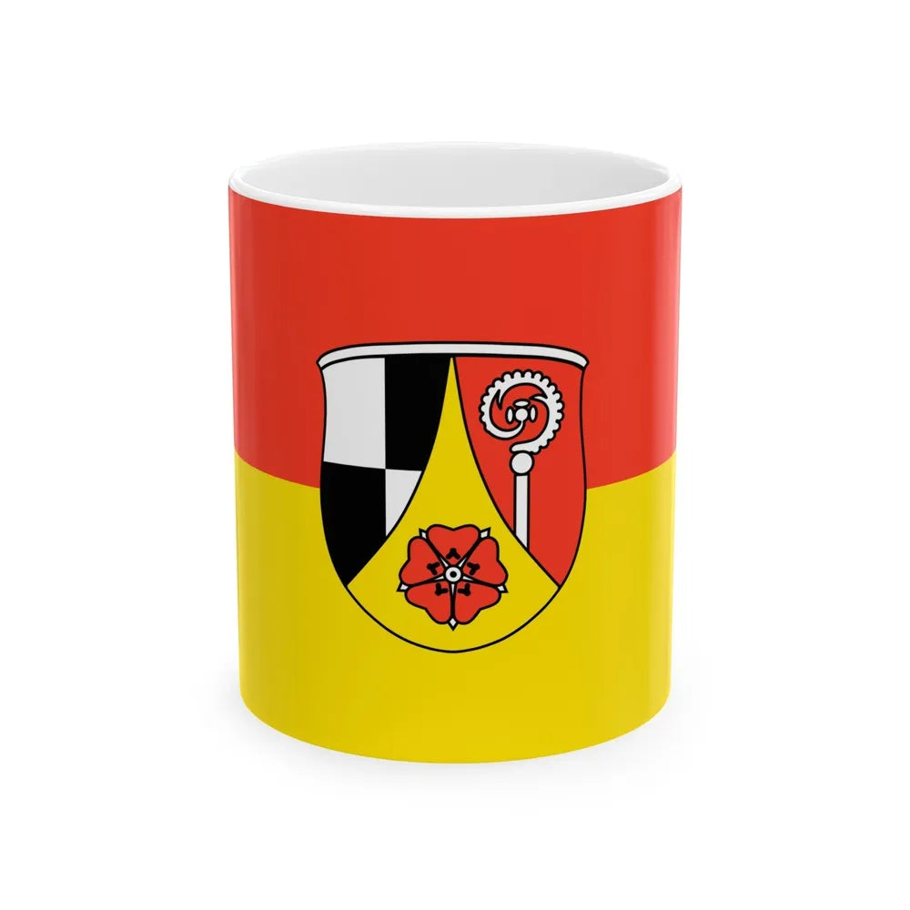 Flag of Roth Germany - White Coffee Mug-11oz-Go Mug Yourself