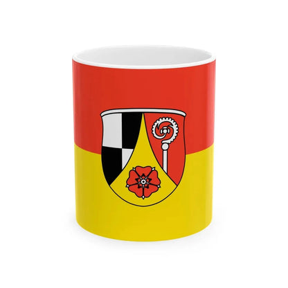 Flag of Roth Germany - White Coffee Mug 11oz - Go Mug Yourself