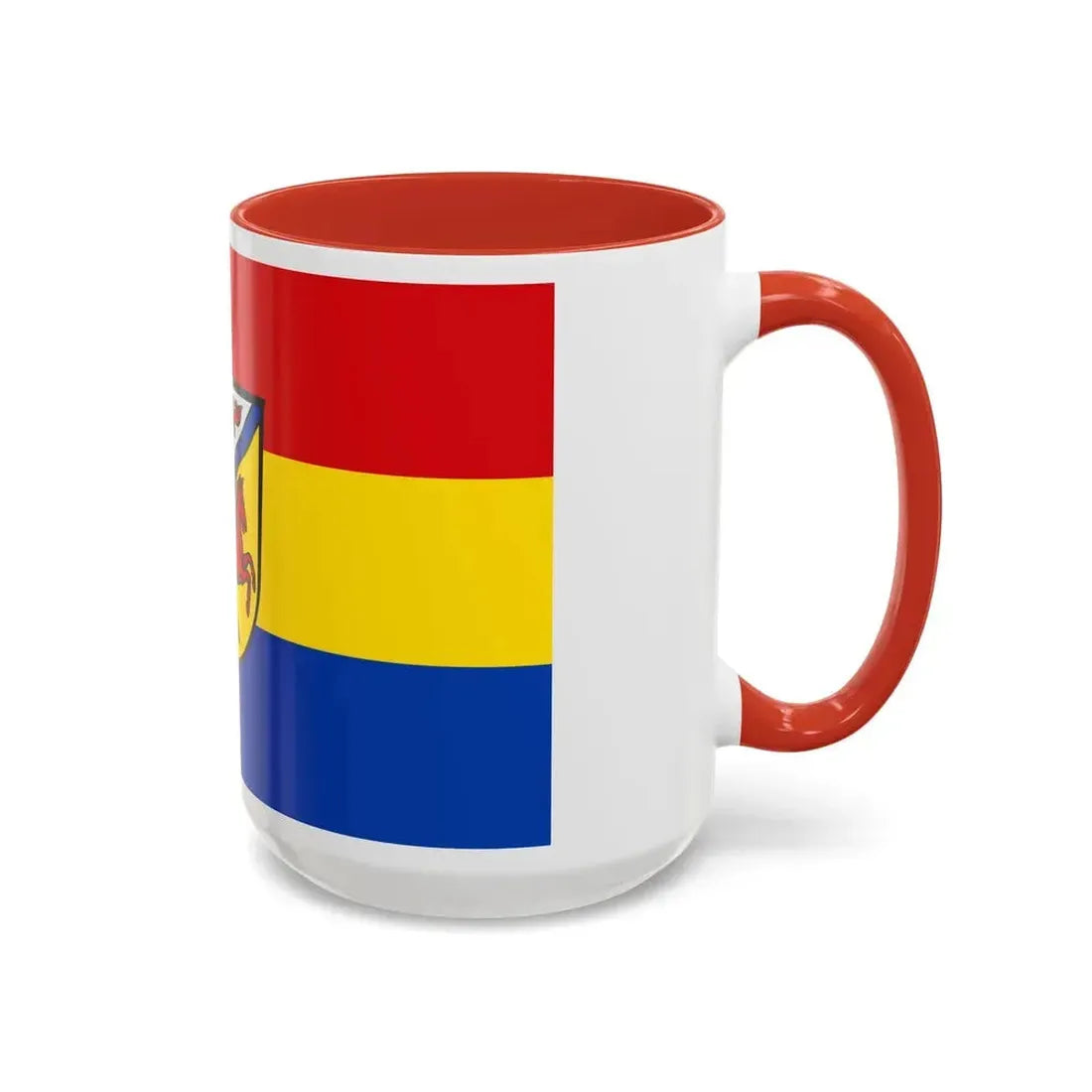Flag of Rottal Inn Germany - Accent Coffee Mug - Go Mug Yourself