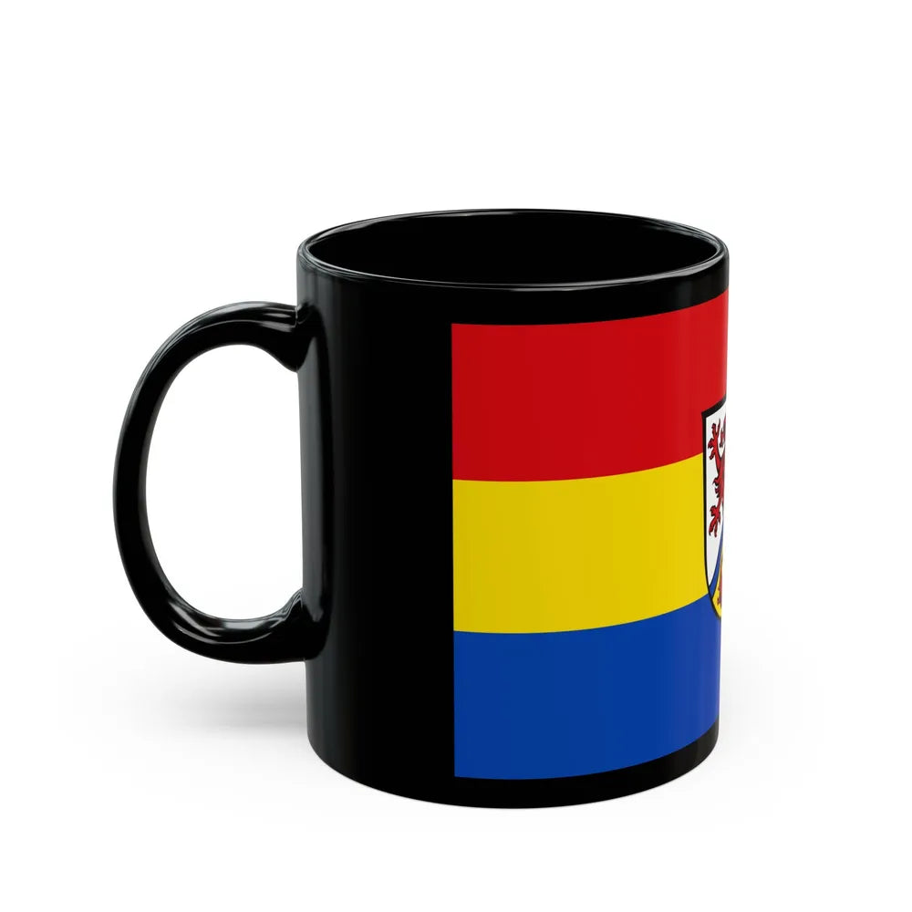 Flag of Rottal Inn Germany - Black Coffee Mug-Go Mug Yourself