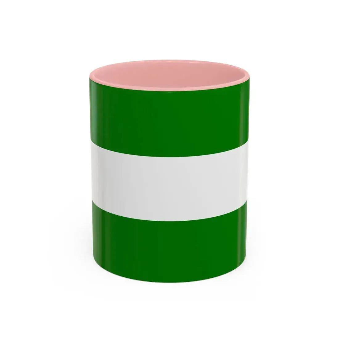 Flag of Rotterdam the second city of The Netherlands - Accent Coffee Mug 11oz Pink - Go Mug Yourself
