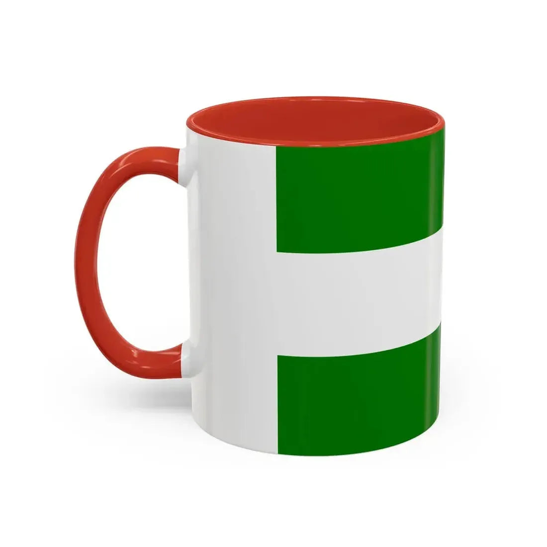 Flag of Rotterdam the second city of The Netherlands - Accent Coffee Mug - Go Mug Yourself