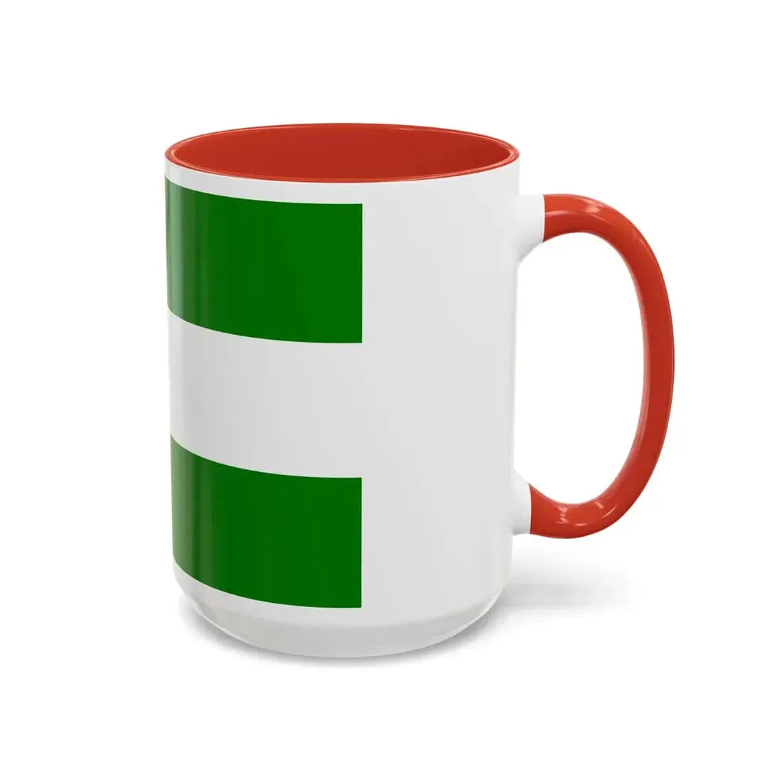 Flag of Rotterdam the second city of The Netherlands - Accent Coffee Mug - Go Mug Yourself
