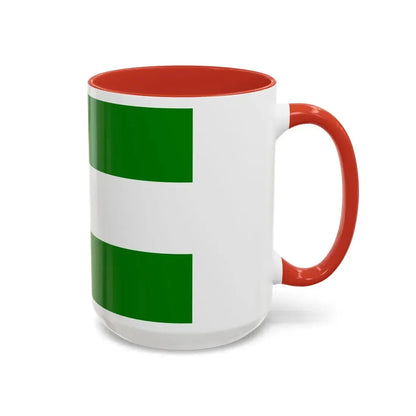 Flag of Rotterdam the second city of The Netherlands - Accent Coffee Mug - Go Mug Yourself