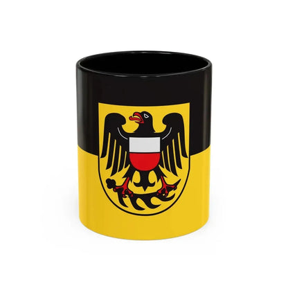 Flag of Rottweil Germany - Accent Coffee Mug 11oz Black - Go Mug Yourself