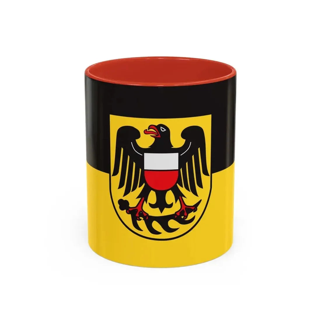 Flag of Rottweil Germany - Accent Coffee Mug 11oz Red - Go Mug Yourself