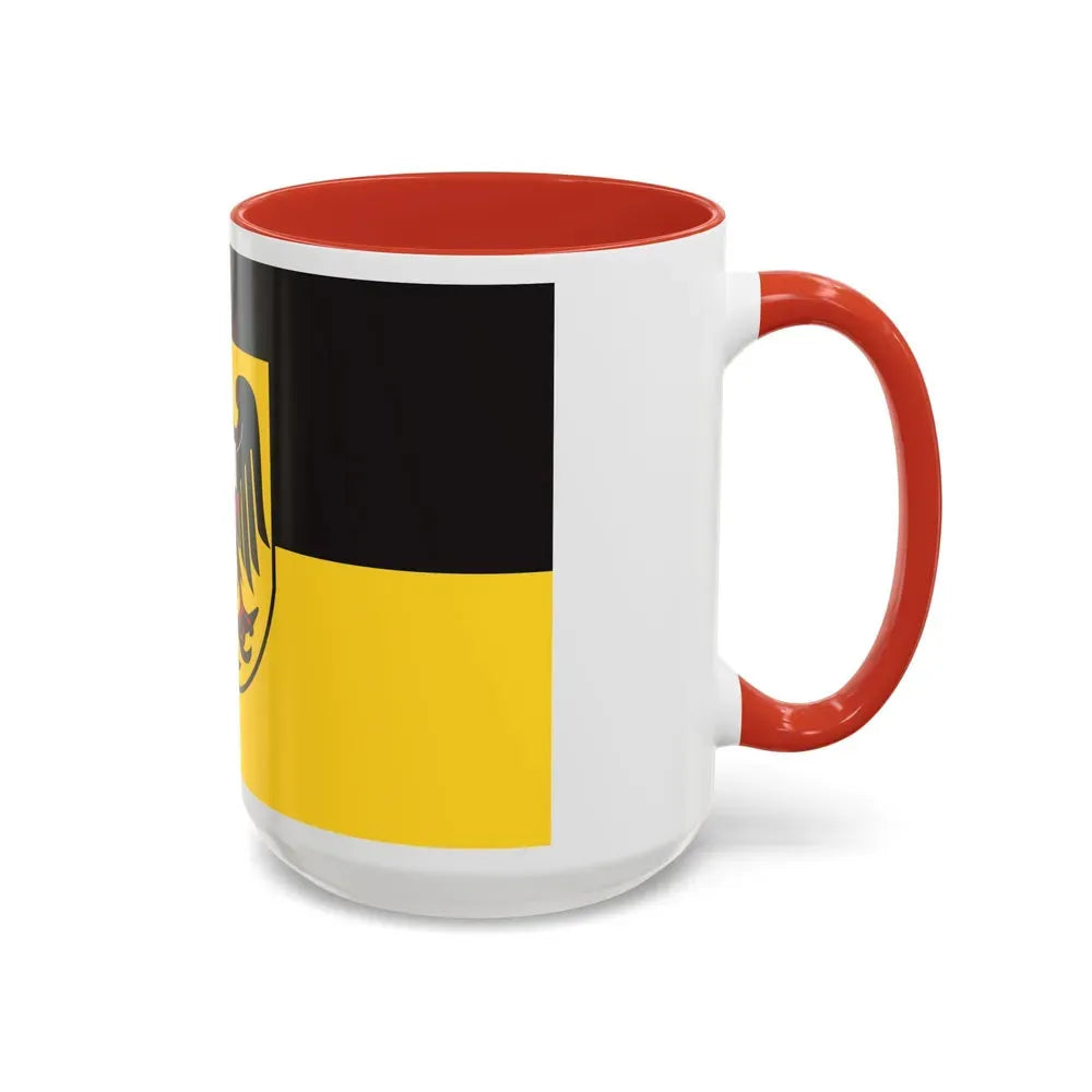 Flag of Rottweil Germany - Accent Coffee Mug - Go Mug Yourself