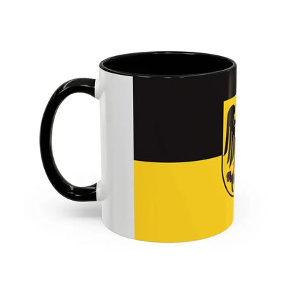 Flag of Rottweil Germany - Accent Coffee Mug - Go Mug Yourself