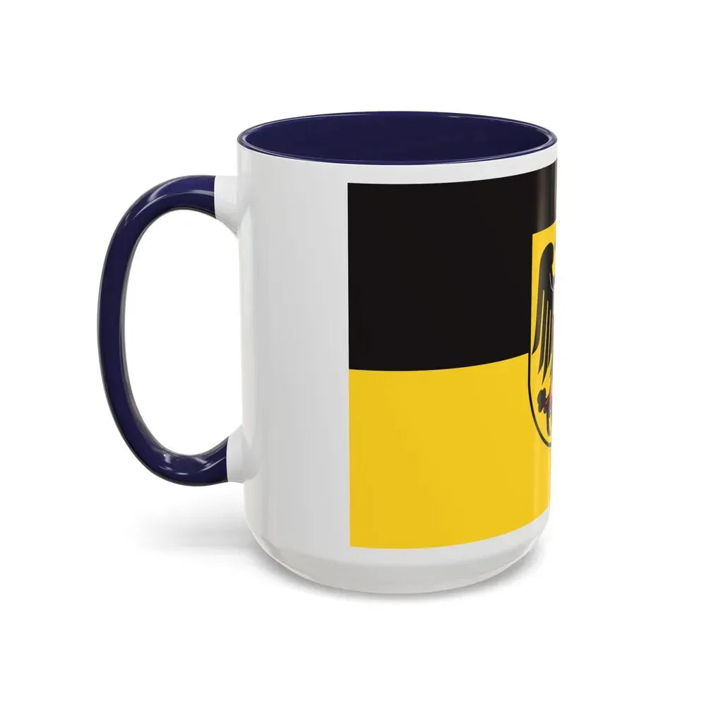 Flag of Rottweil Germany - Accent Coffee Mug - Go Mug Yourself