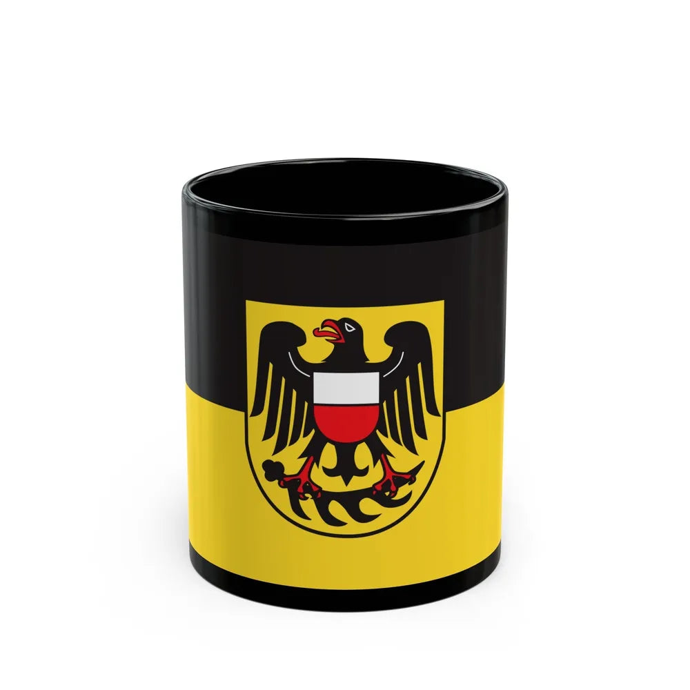 Flag of Rottweil Germany - Black Coffee Mug-11oz-Go Mug Yourself