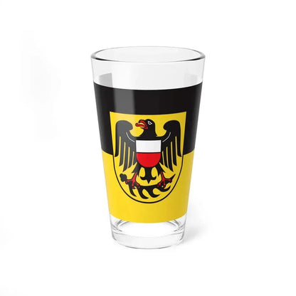 Flag of Rottweil Germany - Pint Glass 16oz 16oz - Go Mug Yourself