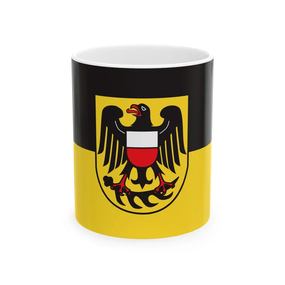 Flag of Rottweil Germany - White Coffee Mug-11oz-Go Mug Yourself