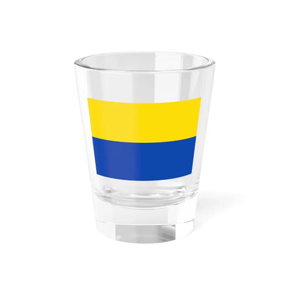 Flag of Rouvroy (Belgium) Shot Glass 1.5oz 1.5oz - Go Mug Yourself