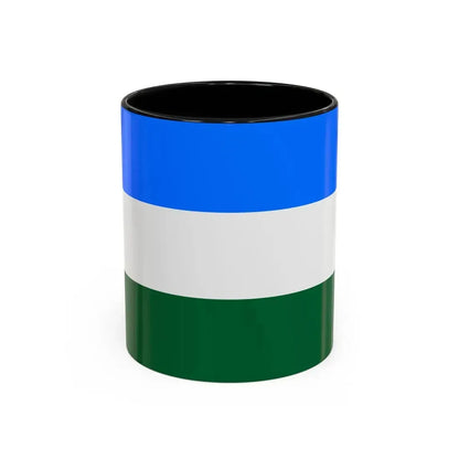 Flag of Rovigo Italy - Accent Coffee Mug 11oz Black - Go Mug Yourself