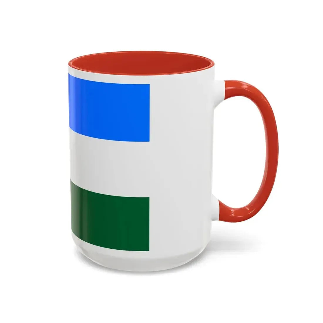Flag of Rovigo Italy - Accent Coffee Mug - Go Mug Yourself