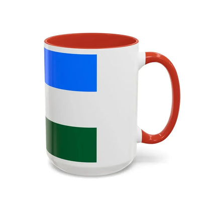 Flag of Rovigo Italy - Accent Coffee Mug - Go Mug Yourself