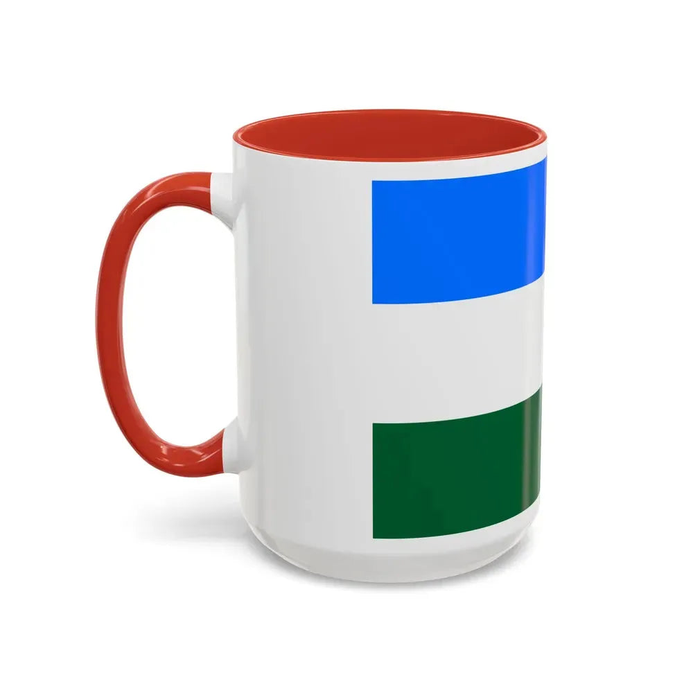 Flag of Rovigo Italy - Accent Coffee Mug - Go Mug Yourself
