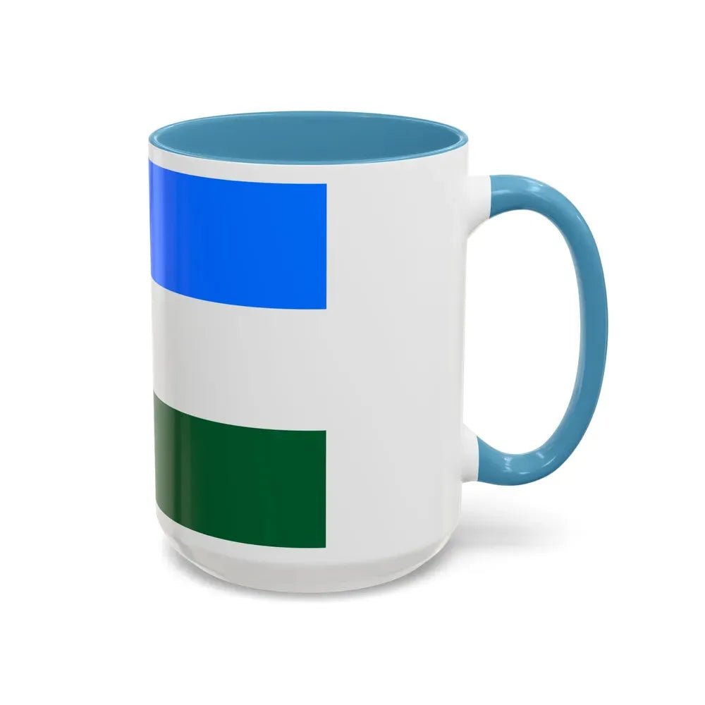 Flag of Rovigo Italy - Accent Coffee Mug - Go Mug Yourself