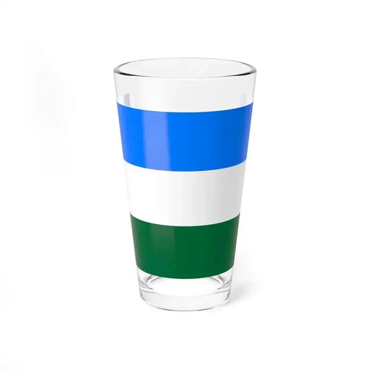 Flag of Rovigo Italy - Pint Glass 16oz 16oz - Go Mug Yourself