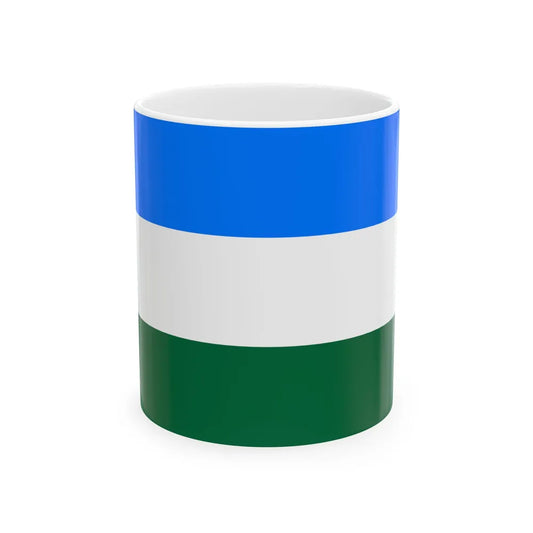 Flag of Rovigo (Italy) White Coffee Mug 11oz - Go Mug Yourself