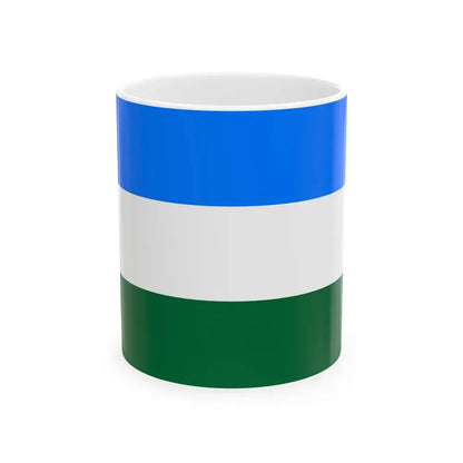 Flag of Rovigo Italy - White Coffee Mug 11oz - Go Mug Yourself