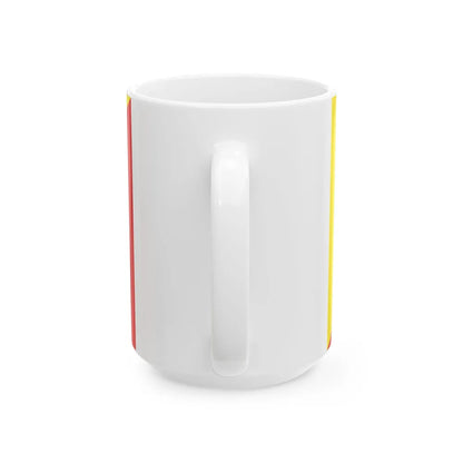 Flag of Royal Bodyguard of Bhutan (Bhutan) White Coffee Mug - Go Mug Yourself