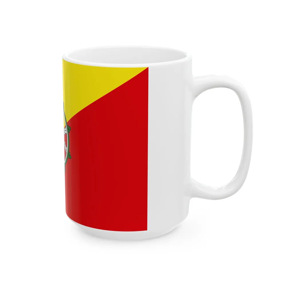 Flag of Royal Bodyguard of Bhutan (Bhutan) White Coffee Mug - Go Mug Yourself